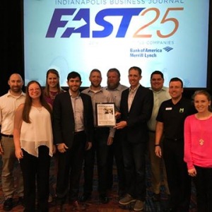 Milhaus Named #2 on the 2016 IBJ Fast 25