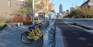 Share and Share Alike – Local Bikeshare Sponsored by Indianapolis Pacers 