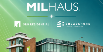 Milhaus and SRG Residential Complete Merger and Announce Acquisition of Broadshore Capital Partners